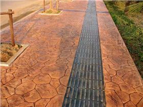 混凝土離子著色劑染色后效果