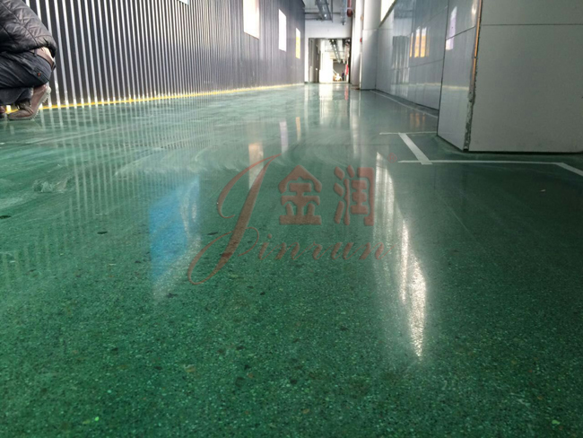 金潤混凝土彩色鋼化地坪