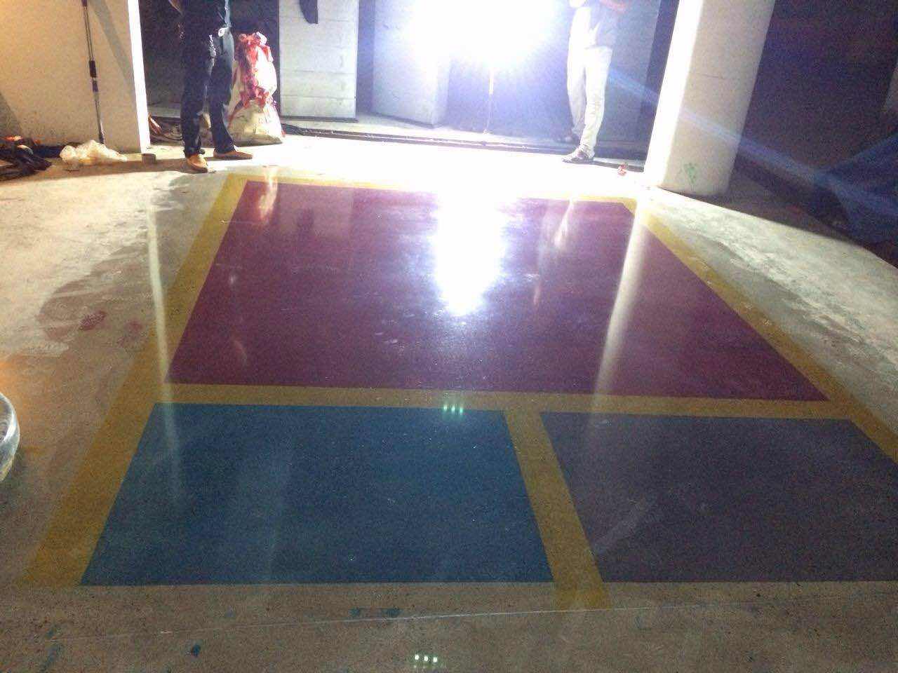 混凝土著色劑實例效果