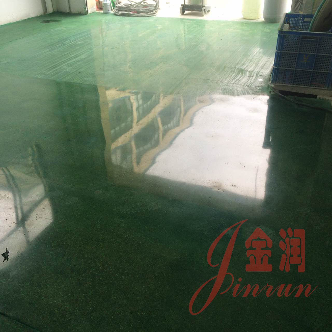 彩色鋼化滲透型地坪