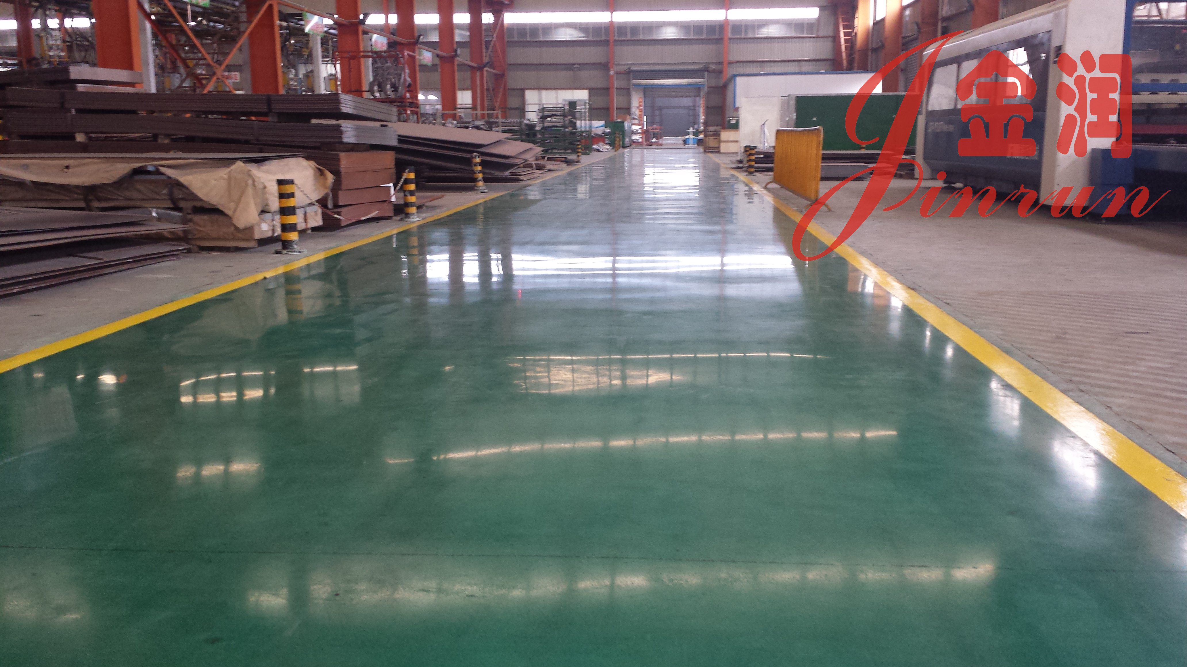車間地面著色硬化